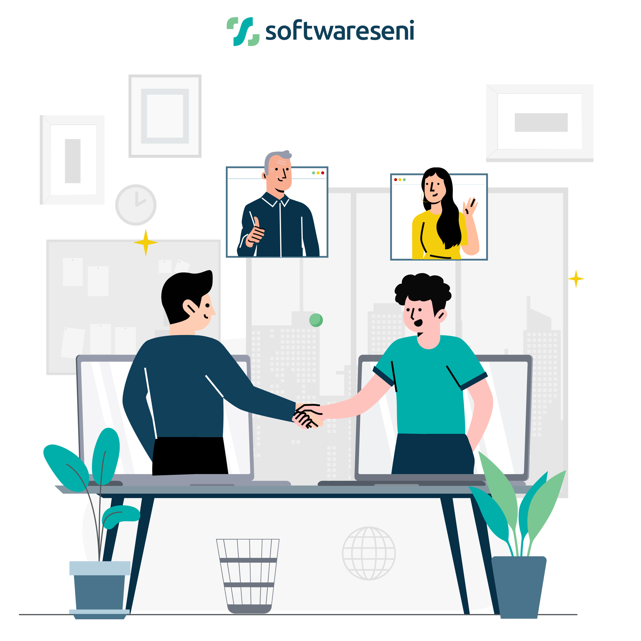 Bekerjasama dengan Perusahaan Teknologi untuk Mengembangkan Bisnis Perusahaan