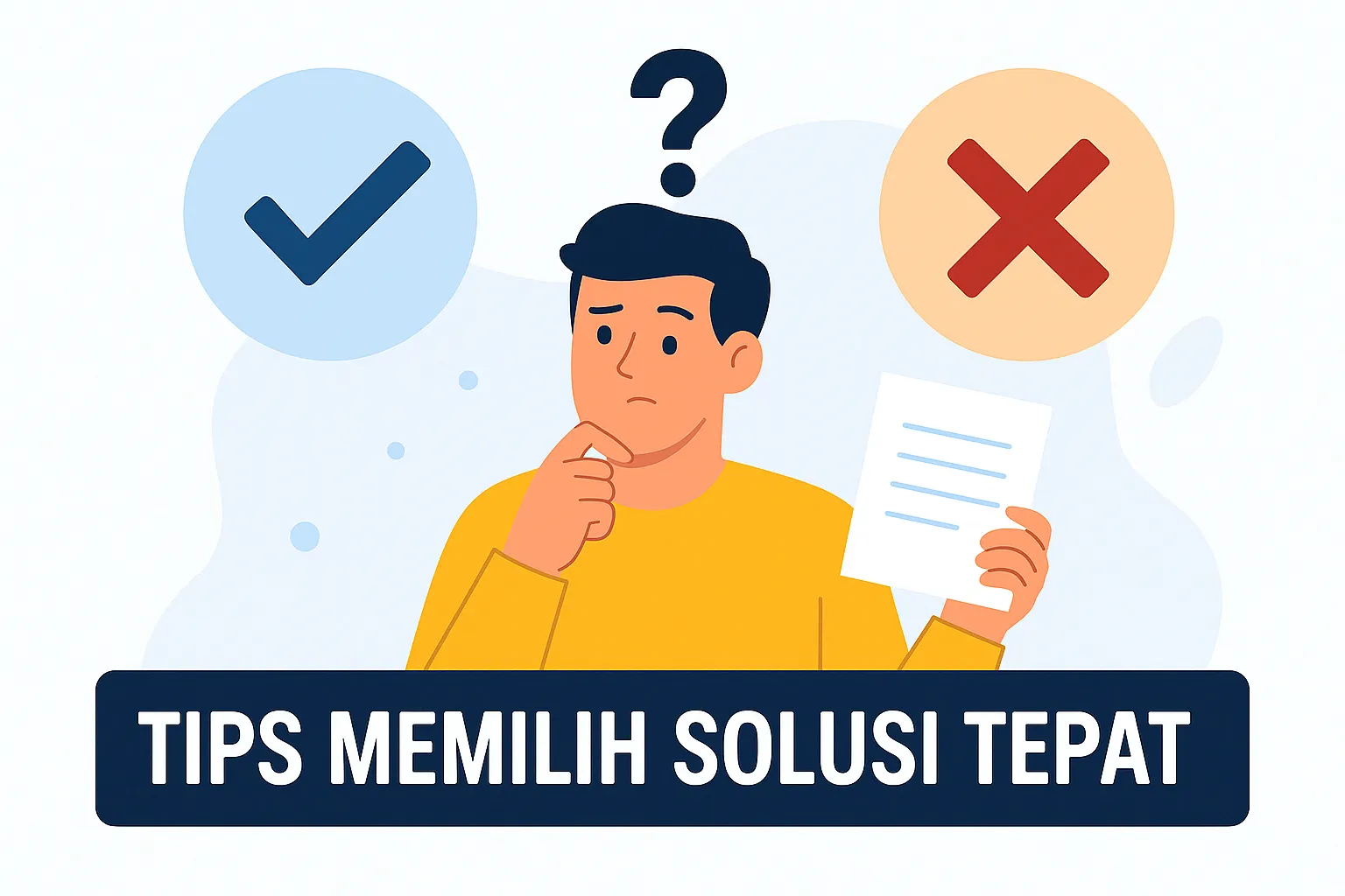 Tips Memilih Solusi Tepat