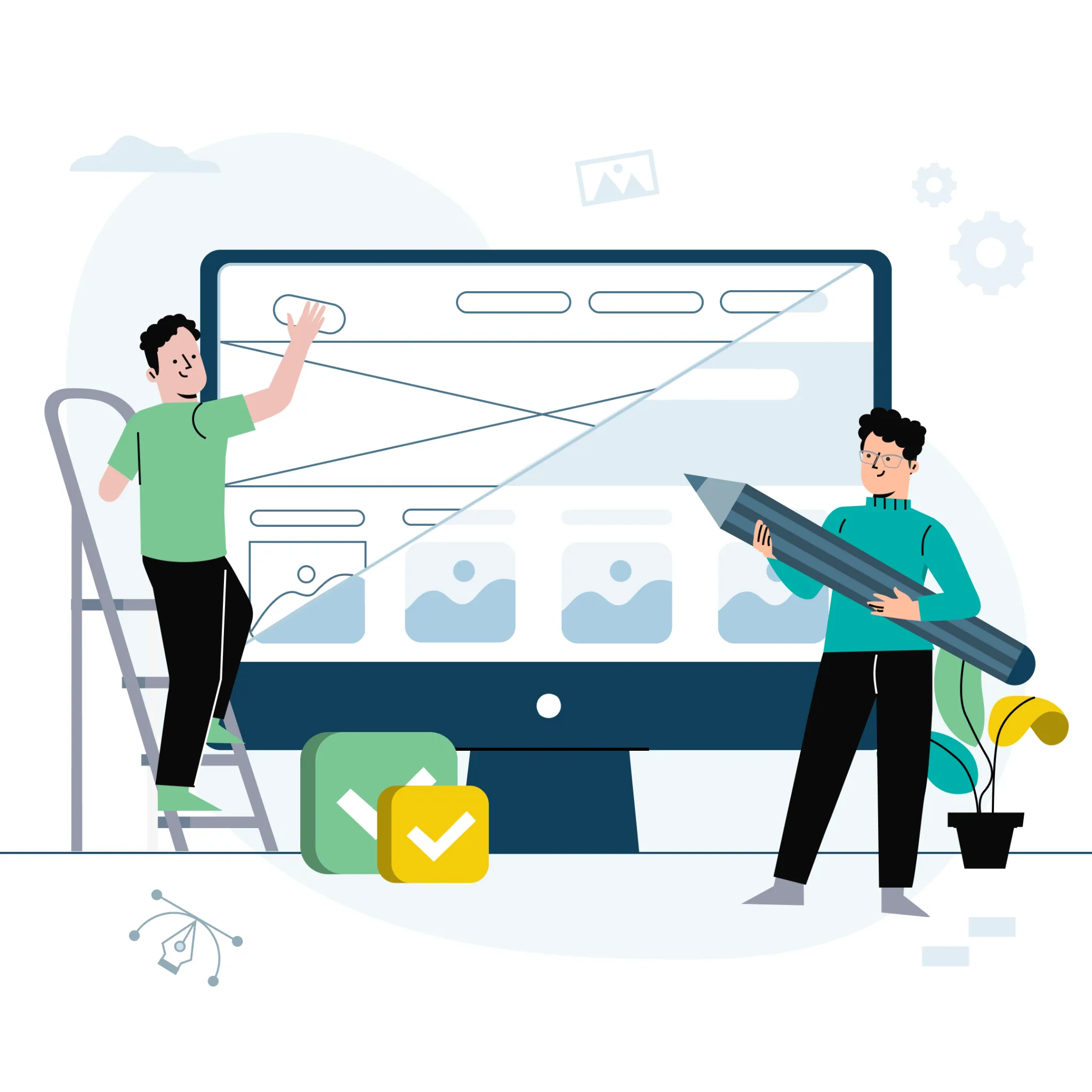 Wireframe dalam Desain UI/UX: Pengertian, Manfaat dan Cara Menyusunnya